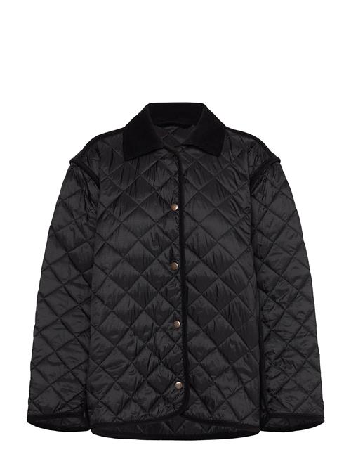 Quilted Liner Jacket Weekday Blue