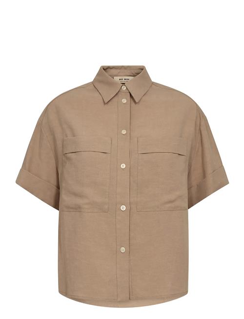 Mmhavannah Alexis Shirt MOS MOSH Brown