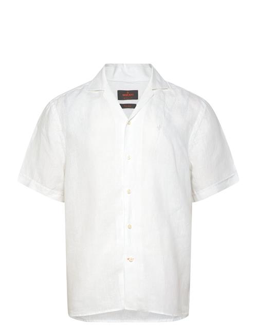 Resort Linen Ss Shirt-Relaxed Fit Morris White