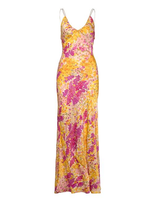 Satin Slip Dress By Ti Mo Patterned