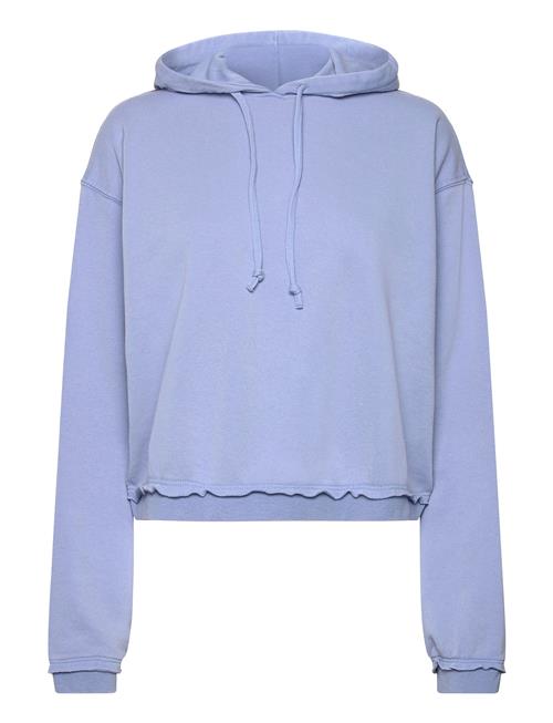 Cropped Terry Pyjama Hoodie Monki Blue
