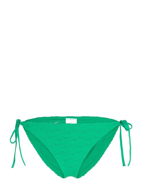Nike Swoosh Terry Towelling String Bikini Bottom NIKE SWIM Green