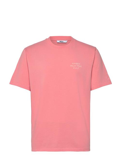 Se Palm Tree Cult Tee Nikben Pink ved Booztlet