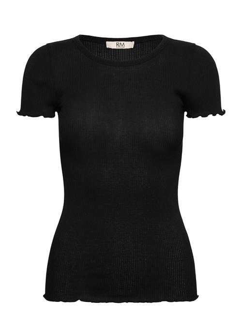 Rmwbalta Ss Regular O-Neck T-Shirt RM By Rosemunde Black