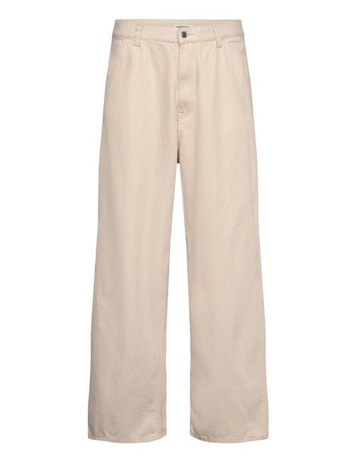 Astro Linen Blend Trousers Weekday Beige