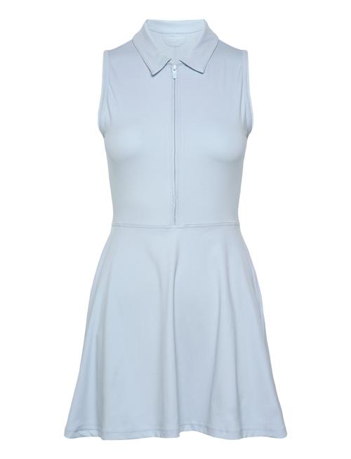 Moveknit Sl Zip Dress 2.0 TravisMathew Blue