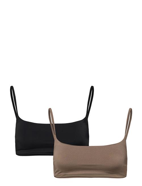 2-Pack Bikini Top Weekday Black