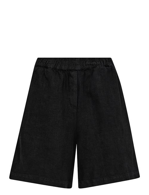 Mmemmie Linen Bermuda Shorts MOS MOSH Black