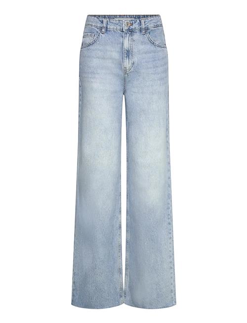 Danila Wide Leg High-Rise Jeans Mango Blue