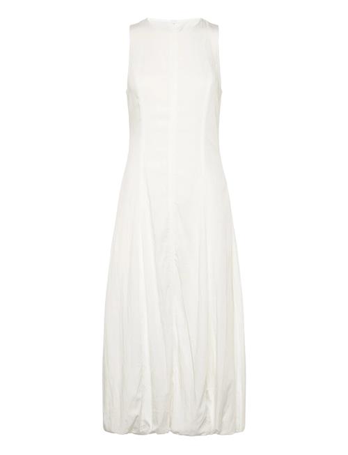 Long Balloon Dress Mango White