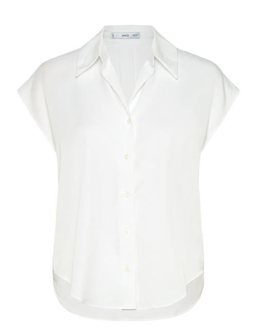 Lyocell Sleeveless Shirt Mango White