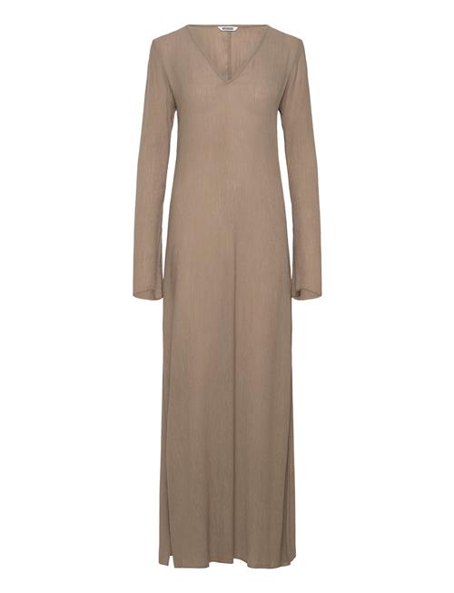 Maxi Longsleeve Dress Weekday Beige