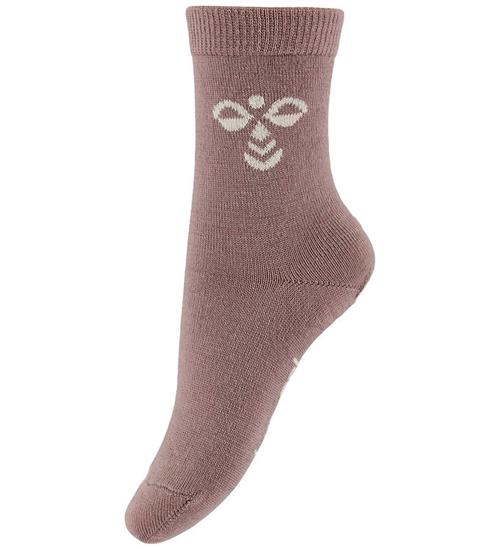 Se Hummel Strømper - Uld - hmlJr - Twilight Mauve ved KidsWorld
