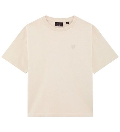 Lyle & Scott T-shirt - Heavy Weight Relaxed - Putty
