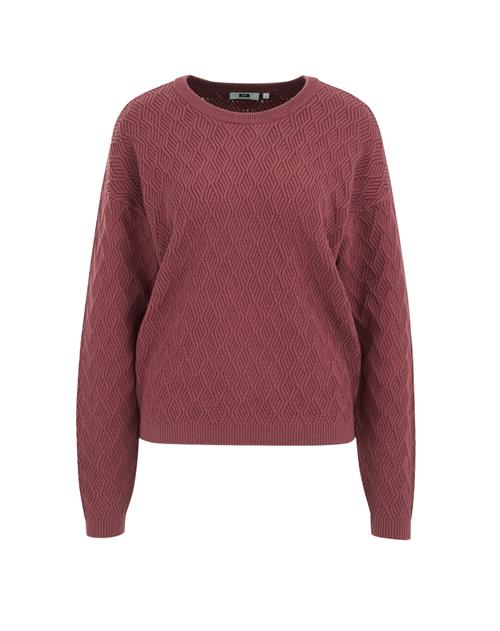 WE Fashion Pullover  mørk pink