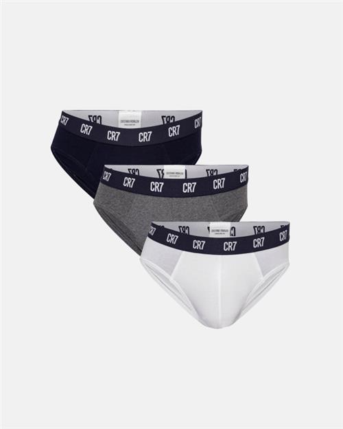 Se Briefs "basic" 3-pak | Økologisk bomuld | Multifarvet ved Intimo