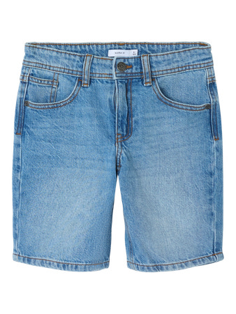 Se NAME IT Regular Denim Shorts Ryan Light Blue hos SmartKidz