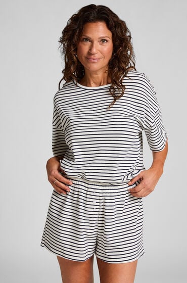 Hunkemöller Pyjamasæt Jersey blå