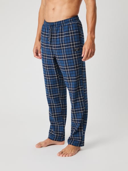 Björn Borg Core Flannel Pyjama Pants Blå, S