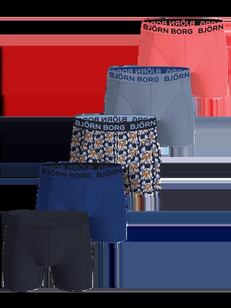 Björn Borg Cotton Stretch Boxers 5-pack Multi, S