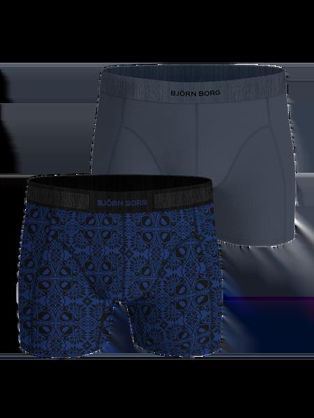 Björn Borg Organic Cotton Stretch Boxers 2-pack Blå, XL