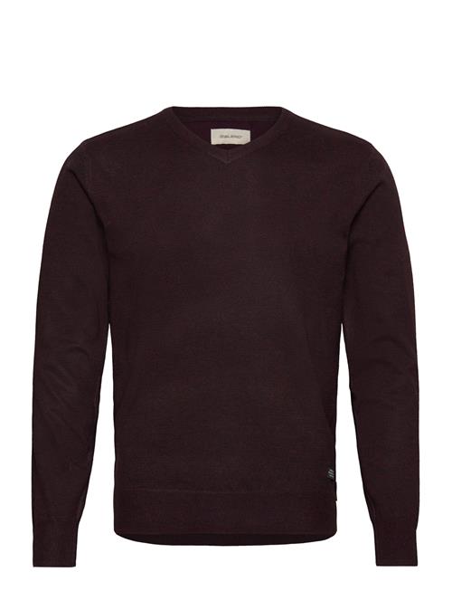 Bhbruton V-Neck Knit Noos Blend Brown