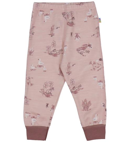 Joha Leggings - Uld/Bambus - Lyserød