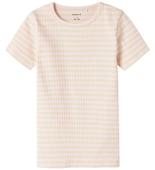 Name It T-shirt - Rib - NkfSuraja - Ballerina/Sun Kiss