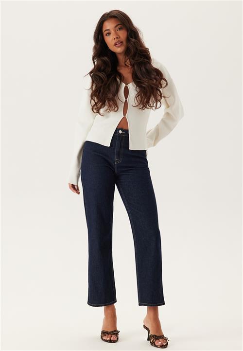 BUBBLEROOM High Straight Ankle Jeans
