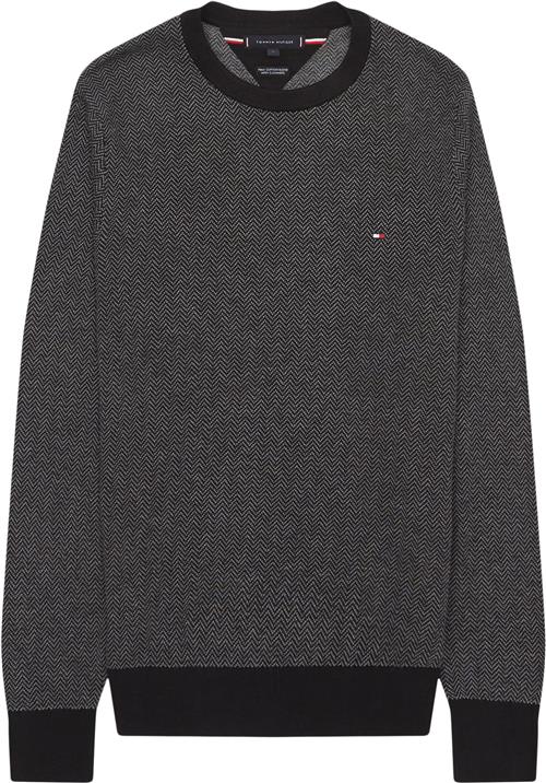Tommy Hilfiger 41319 PIMA CTN CASH HERRINGBONE CREW Strik