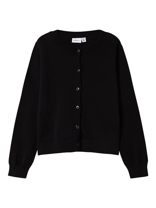 Se NAME IT Strik Cardigan Valane Black hos SmartKidz