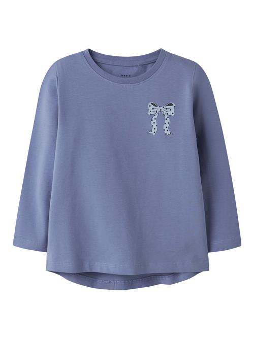 NAME IT Bluse Vix Blue Ice Dot Bow