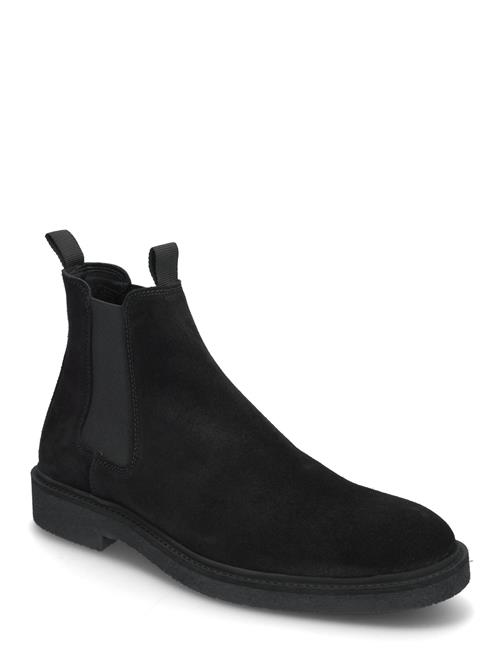 Biaerik Chelsea Boot Oily Suede Bianco Black