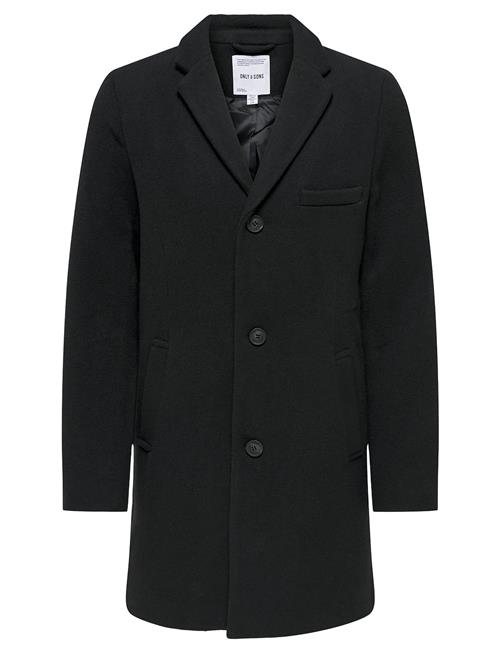 Onsjaylon Wool Coat Otw ONLY & SONS Black