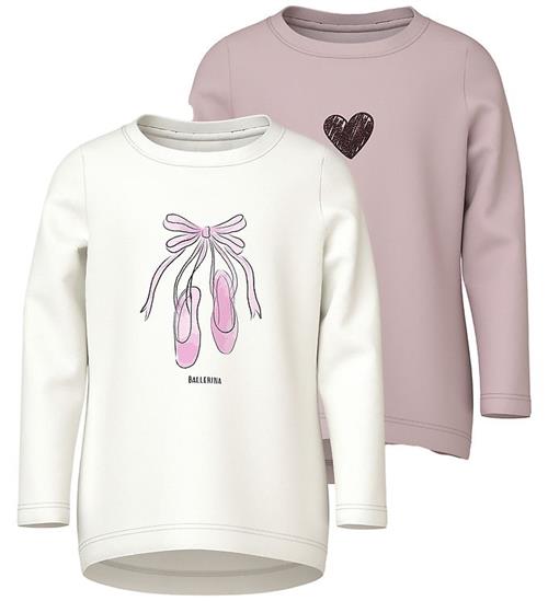 Name It Bluse - NmfVix - 2-pak - Burnished Lilac/Cloud Dancer