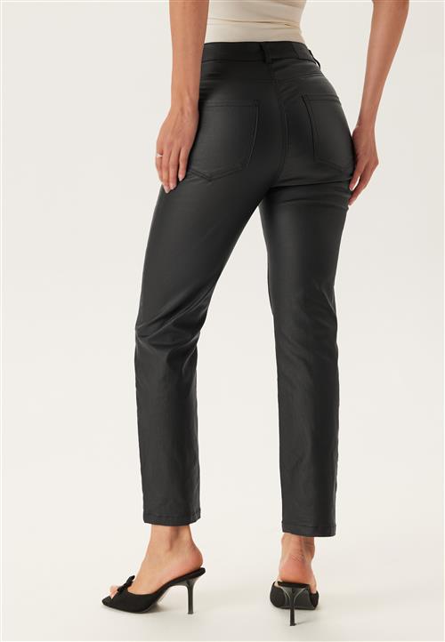 BUBBLEROOM Straight Leg Coated Jeans