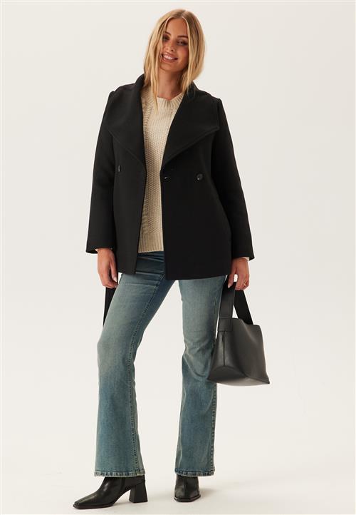 BUBBLEROOM Short Wool Blend Coat