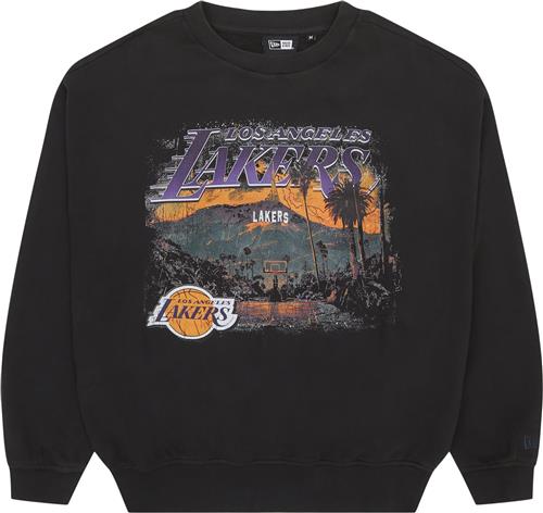 New Era NBA WASHED GRAPHIC OS CREW 60684352 Sweatshirts