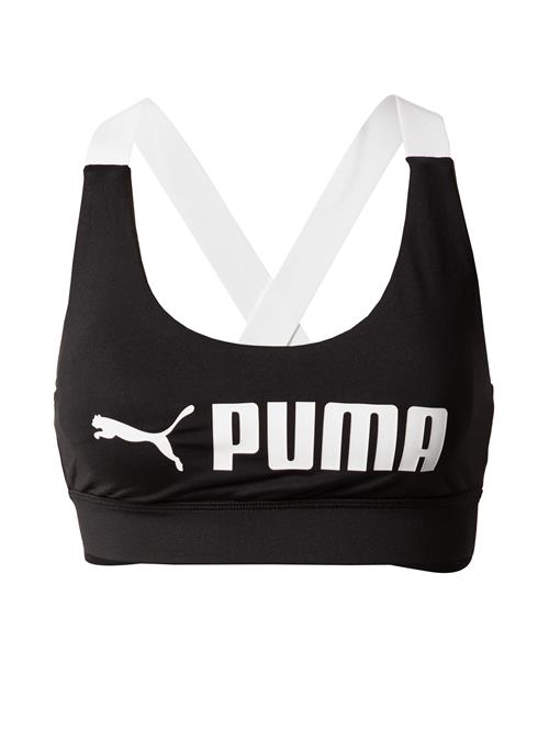 PUMA Sports-BH  sort / hvid