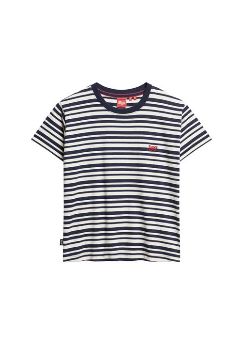 Superdry Shirts 'Essential'  mørkeblå / rød / hvid