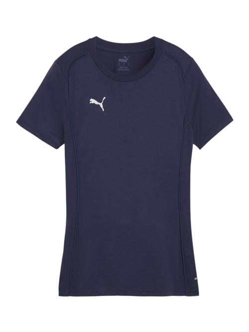 PUMA Funktionsbluse 'Team Final'  mørkeblå / hvid