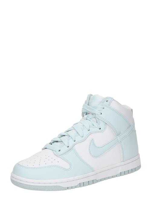 Se Nike Sportswear Sneaker high 'DUNK'  lyseblå / hvid ved About You