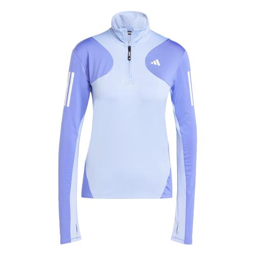 ADIDAS PERFORMANCE Funktionsbluse 'Own The Run'  blå / lyseblå / hvid