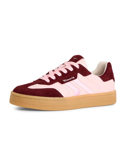 Tamaris Sneaker low  lyserød / mørkerød