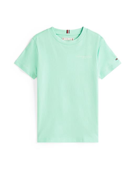 TOMMY HILFIGER Shirts  lysegrøn / hvid