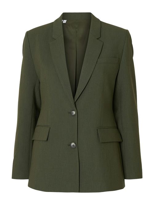 Se SELECTED Blazer 'SLFRita'  mørkegrøn ved About You