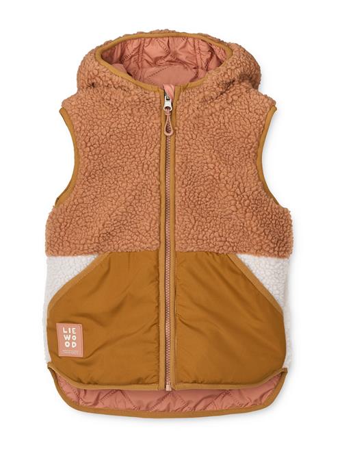 Liewood Vest 'Diana'  karamel / rosé / hvid