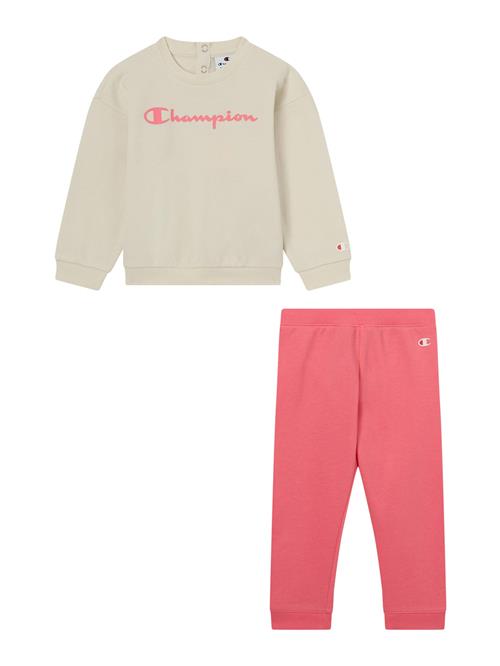 Champion Authentic Athletic Apparel Joggingdragt  lys pink / hvid / offwhite
