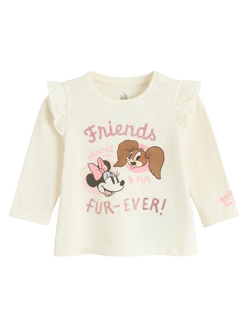 Cool Club Bluse  karamel / lyserød / sort / uldhvid