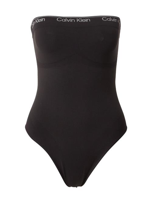 Calvin Klein Underwear Shirtbody  grå / sort